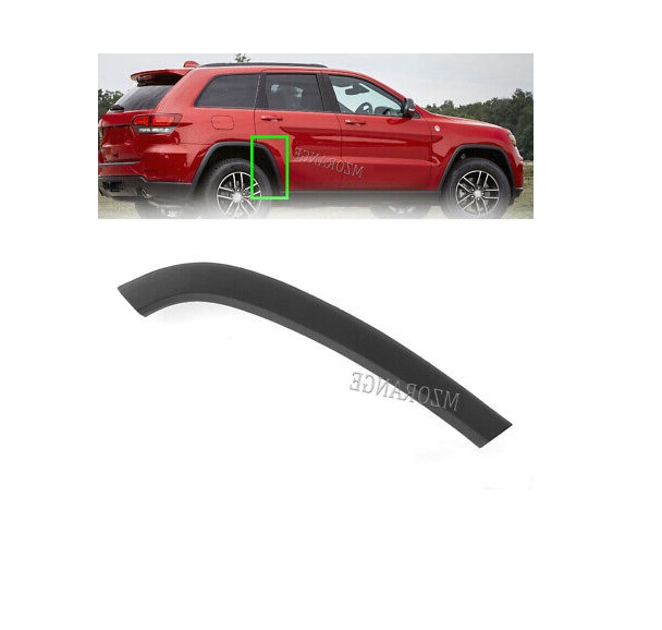 Ornament pasaj roata Jeep Grand Cherokee (Wk2), 07.2010-2021, montare spate, stanga, fata; negru; usa spate, RapidAuto