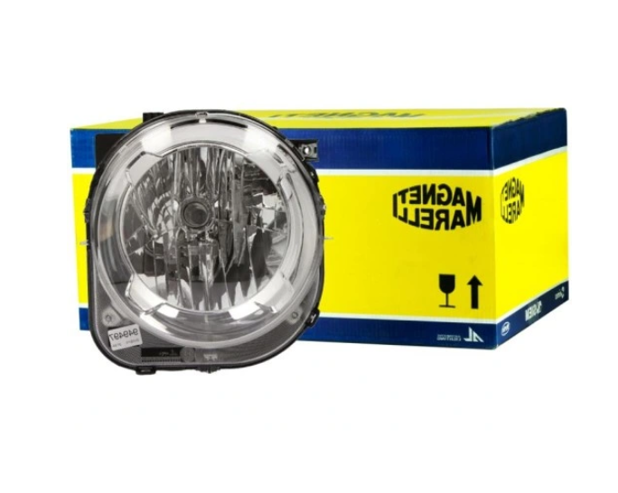 Far Jeep Renegade (Bu), 09.2014-2018, montare fata, dreapta, H4; electric; cu bec; halogen, MAGNETI MARELLI