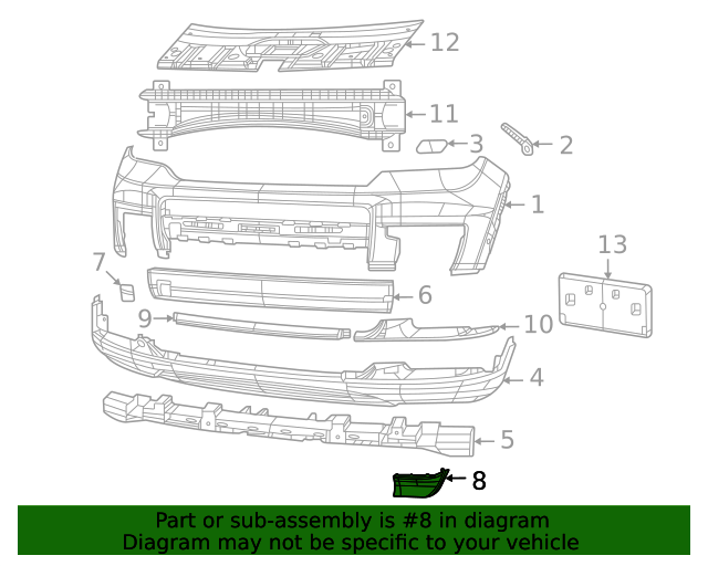 Spoiler bara protectie fata Jeep Grand Cherokee (Wl), 2021-, montare fata, stanga, negru, RapidAuto