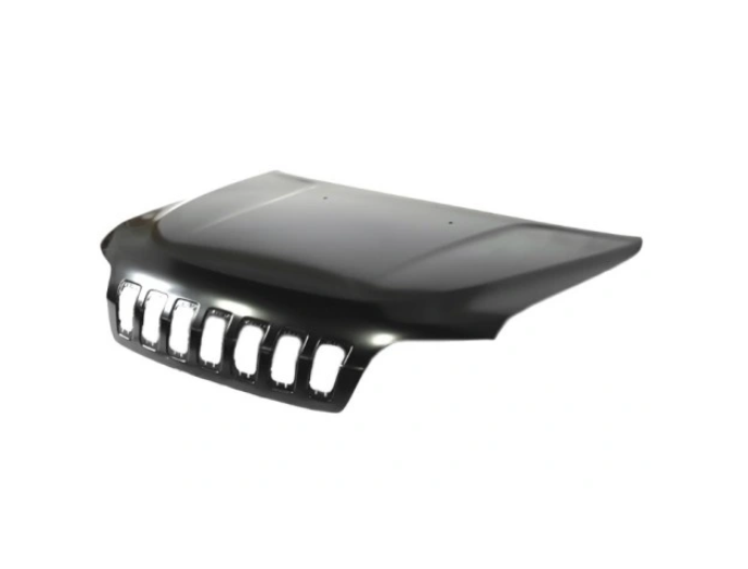 Capota motor Jeep Cherokee, 09.2018-, montare fata, aluminiu; cataforeza, RapidAuto