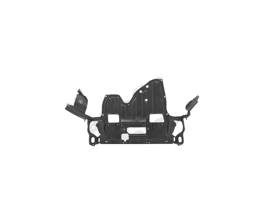 Scut motor Honda Accord (Cp) Usa, 08.2007-10.2012, model: 4 cilindri, Coupe, Sedan, montare fata, (HDPE); inferior, RapidAuto