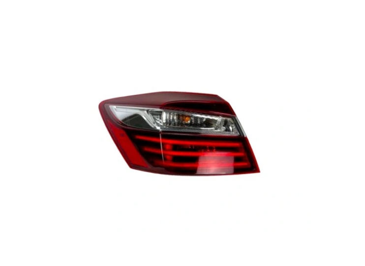 Stop spate, lampa Honda Accord (Usa), 2016-12.2017, model: Sedan, montare spate, stanga, LED+W21W+WY21W; cu soclu bec; cu becuri; Omologare: SAE; exterior, TYC