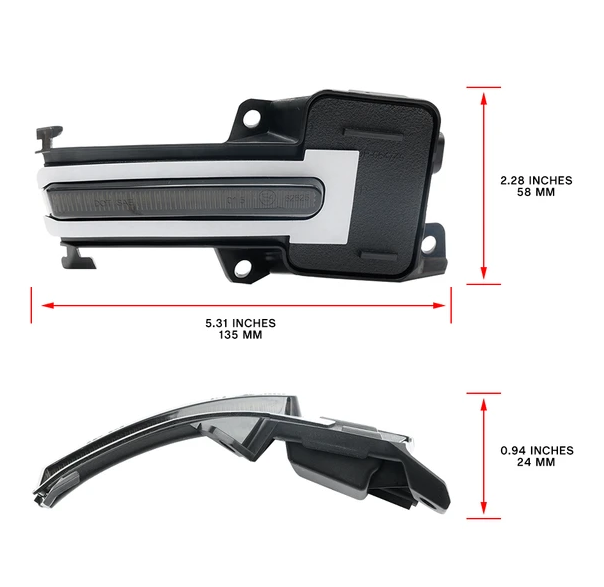 Lampa semnalizare oglinda Honda Civic, 07.2016-2022; Insight (Ze4), 06.2018-, model tuning, montare fata, stanga+dreapta, semnalizare dinamica; LED; transparent; tuning; RapidAuto