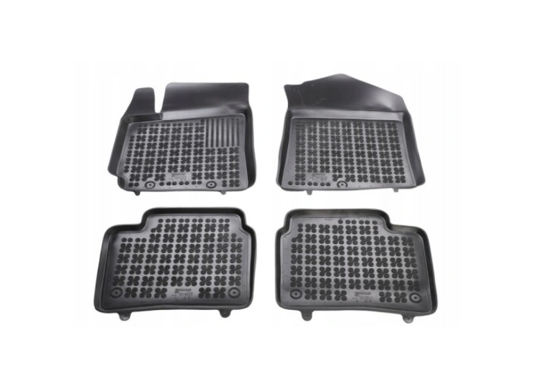 Covorase auto Hyundai I10 (Ac), 12.2019-, negru; elastomer, RapidAuto