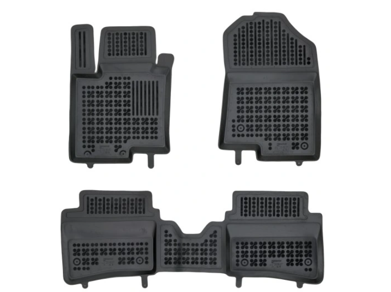 Covorase auto Hyundai I20 (Bc), 02.2020-, negru; elastomer, RapidAuto