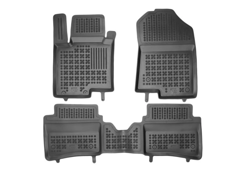 Covorase auto Hyundai Bayon, 03.2021-, negru; elastomer, RapidAuto
