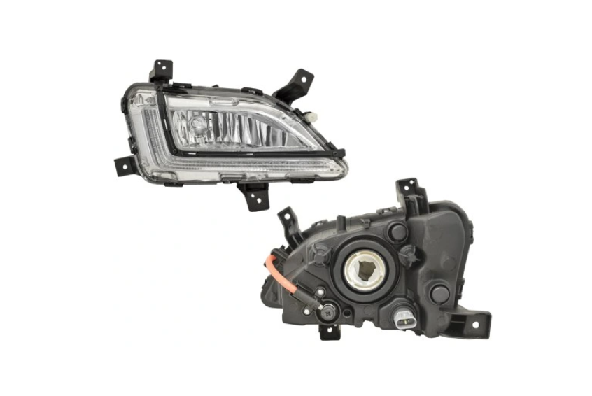 Proiector ceata cu lumini de zi Hyundai Tucson (Tl), 07.2018-10.2020, montare fata, dreapta, H8+LED; cu bec; OEM/OES
