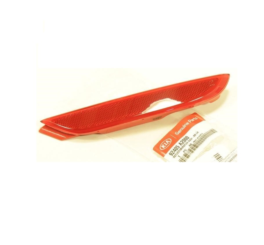 Element reflectorizant catadioptru Kia Cee'd (Eu), 06.2012-05.2015, model: Hatchback, montare spate, stanga, OEM/OES