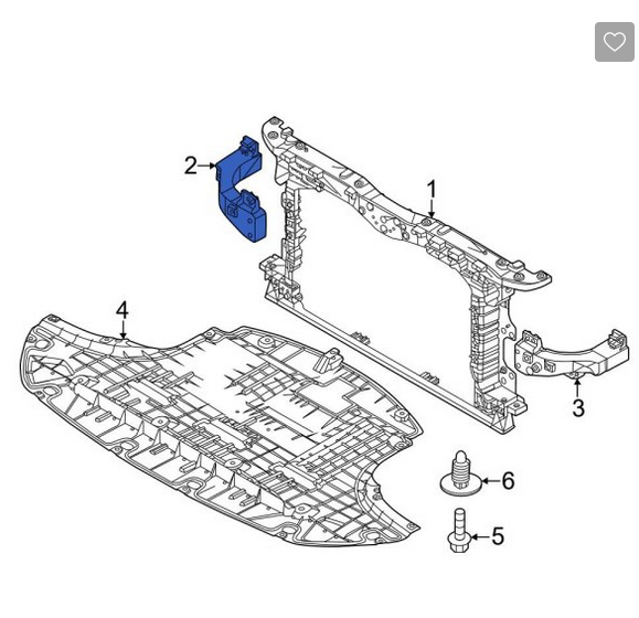 Suport panou central, trager Kia Niro, 05.2022-, montare fata, stanga, RapidAuto