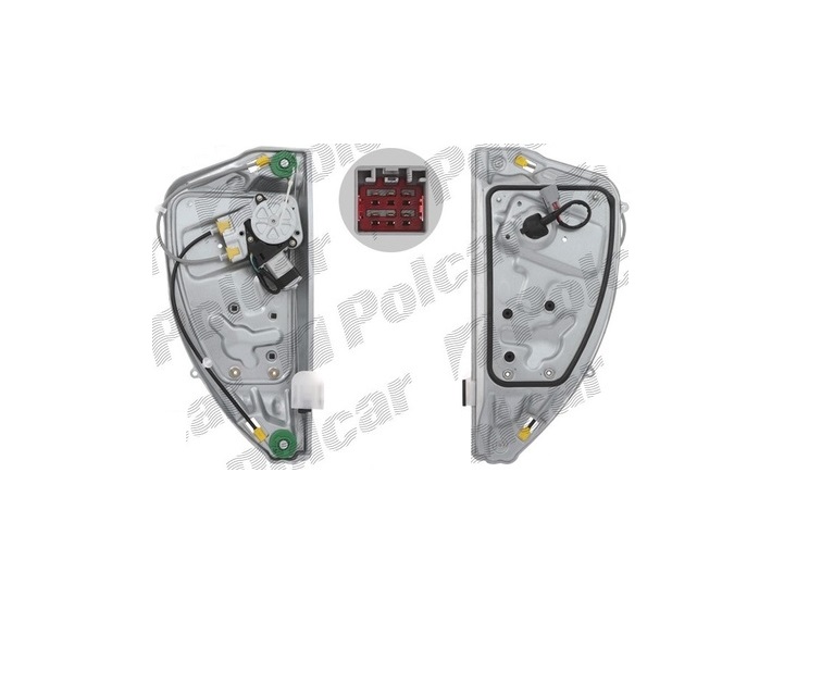 Macara geam cu motoras Land Rover Freelander (Fa), 11.2006-11.2014, montare spate, dreapta, RapidAuto