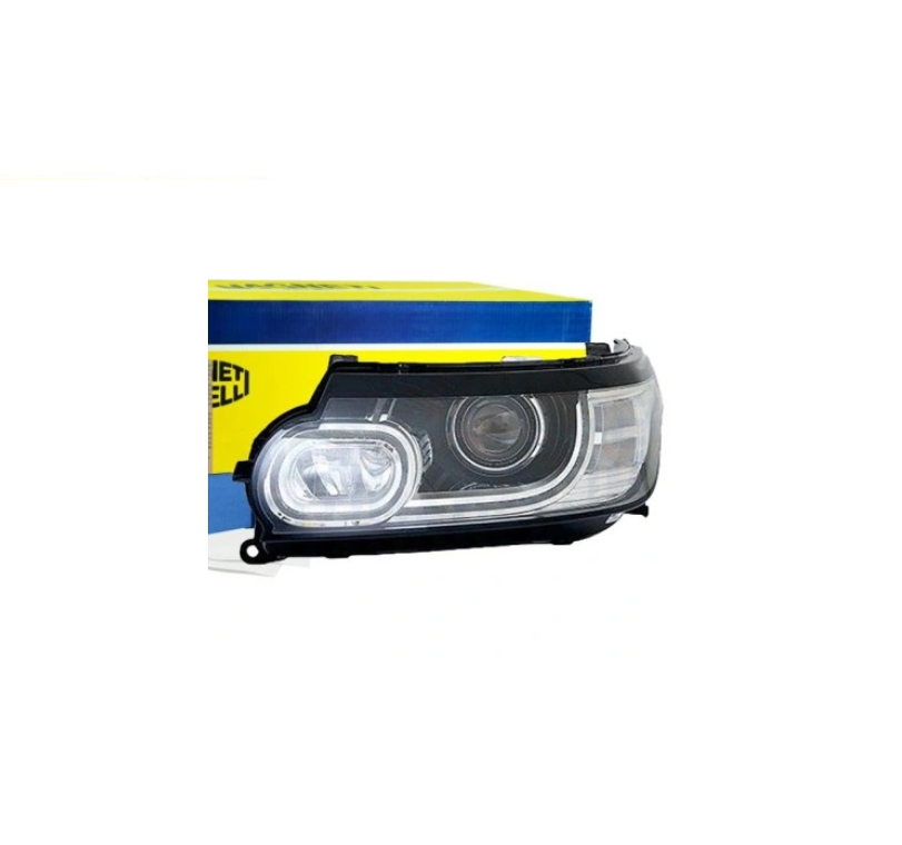 Far Land Rover Range Rover Sport, 05.2013-12.2017, montare fata, stanga, bi-xenon; cu lumini de zi tip LED; D3S+LED; electric; cu bec xenon; cu motor; cu unitate control LED; xenon; cu lumina viraje, MAGNETI MARELLI