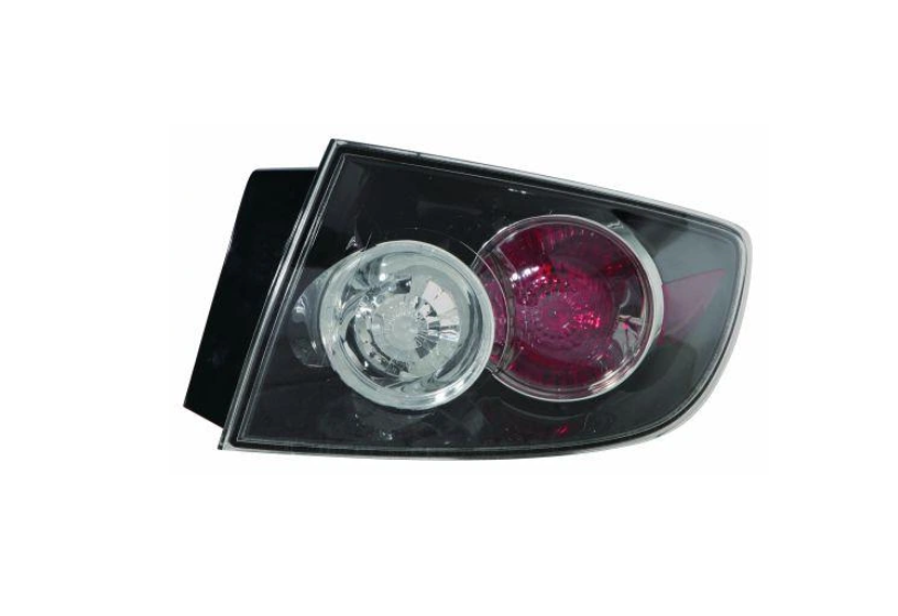Stop spate, lampa Mazda 3 (Bk), 04.2006-07.2009, model: Sedan, montare spate, dreapta, W21/5W+WY21W; lucas alb, reflector negru; fara soclu bec; exterior, DEPO
