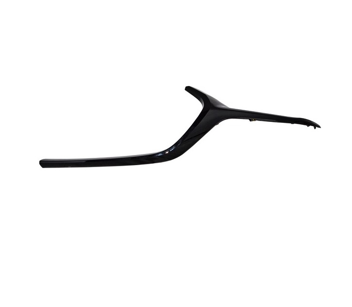 Ornament grila Mazda 3 (Bp), 03.2019-, model: Hatchback, montare fata, stanga, Negru lucios, RapidAuto