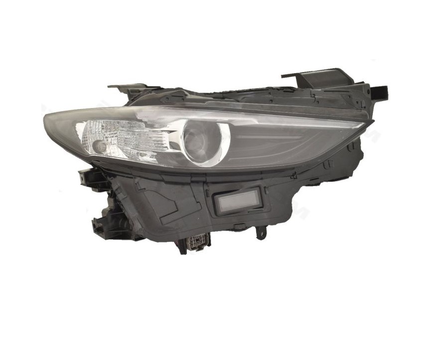 Far Mazda 3 (Bp), 03.2019-, montare fata, dreapta, LED+W21/5W; electric; fara modul LED; cu motor; LED; fara sistem semnalizare, DEPO
