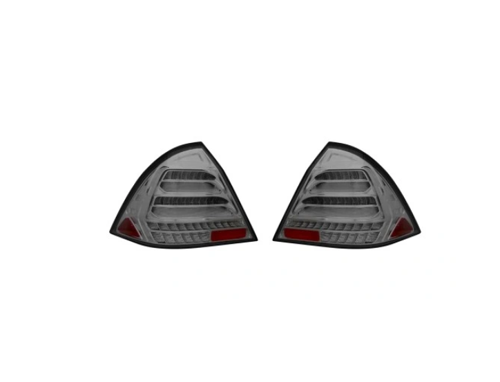 Stop spate, lampa Mercedes Clasa C (W203) 05.2000-03.2004, model: Sedan, tuning, montare spate, stanga+dreapta, semnalizare dinamica; LED; cromat, fumuriu, transparent; tuning; Taiwan