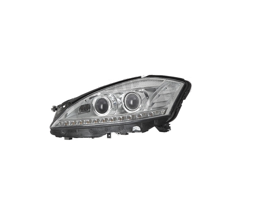 Far Mercedes Clasa S (W221), 06.2009-09.2013, montare fata, stanga, D1S+H11+LED; electric; fara ballast; fara motor; fara modul LED; cu bec xenon; xenon; cu lumina viraje, MAGNETI MARELLI