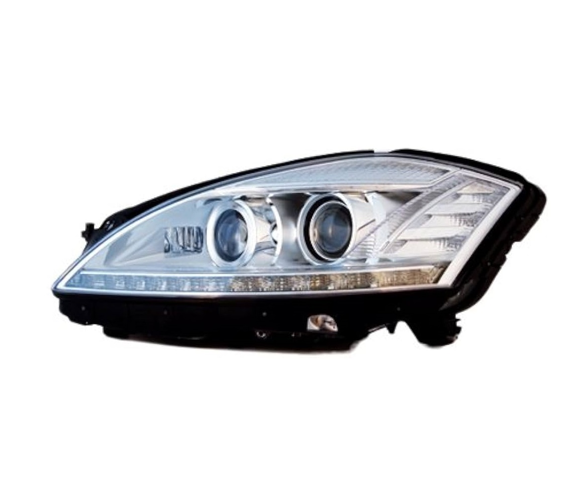 Far Mercedes Clasa S (W221), 06.2009-09.2013, montare fata, stanga, asistenta faza scurta; sistem infrarosu; D1S+H11+H7; electric; cu bec xenon; cu motor; xenon; cu lumina viraje, MAGNETI MARELLI