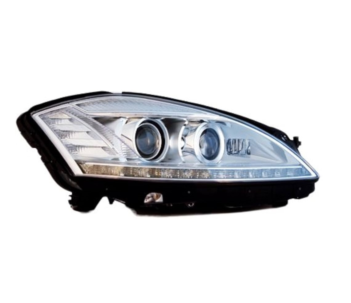 Far Mercedes Clasa S (W221), 06.2009-09.2013, montare fata, dreapta, asistenta faza scurta; sistem infrarosu; D1S+H11+H7; electric; cu bec xenon; cu motor; xenon; cu lumina viraje, MAGNETI MARELLI