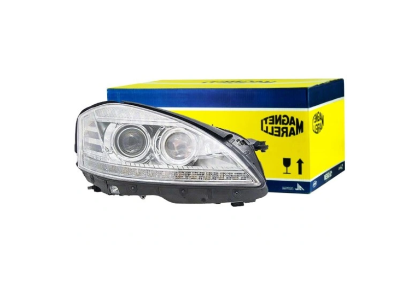 Far Mercedes Clasa S (W221), 06.2009-09.2013, montare fata, dreapta, bi-xenon; sistem infrarosu; D1S; electric; fara motor; xenon; cu lumina viraje, MAGNETI MARELLI