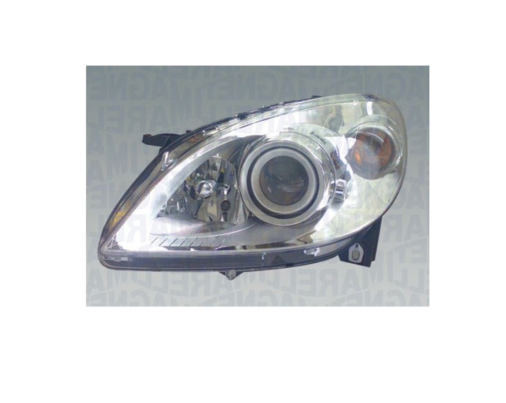 Far Mercedes Clasa B (W245), 05.2005-02.2008, montare fata, stanga, D1S+H7; electric; cu motor; xenon; cu lumina viraje, MAGNETI MARELLI