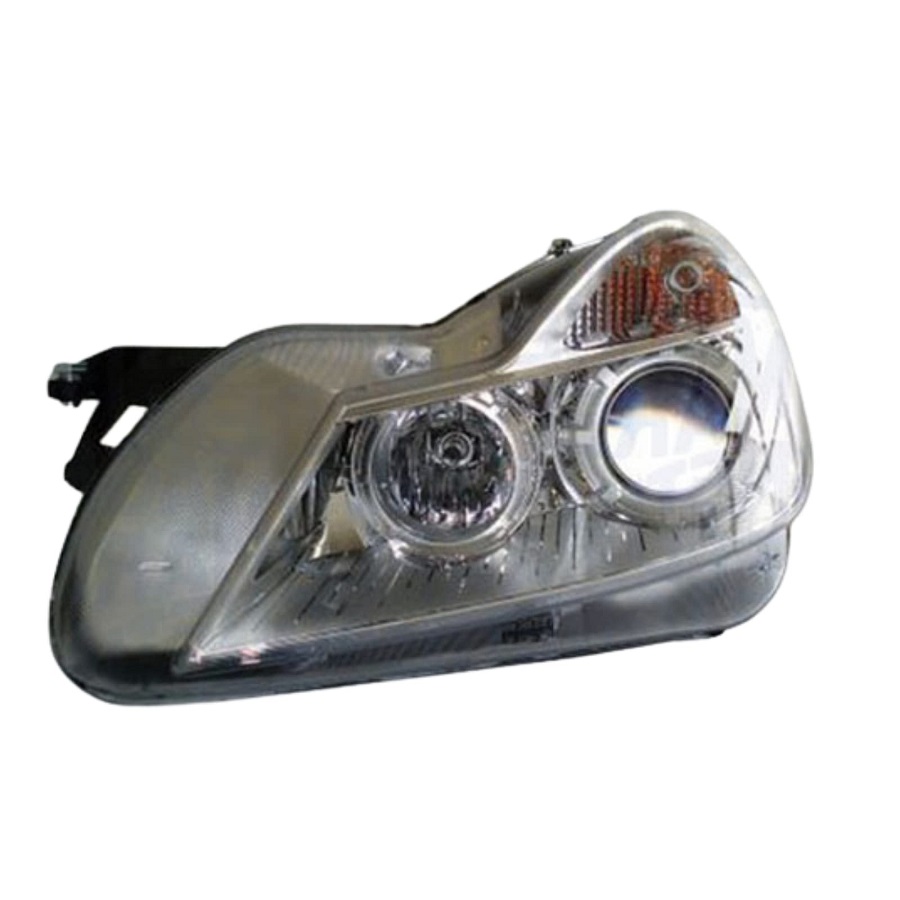Far Mercedes Clasa Sl (R230), 04.2008-12.2011, montare fata, stanga, D1S+H7+H7; electric; fumuriu; cu bec xenon; cu motor; xenon; cu lumina viraje, MAGNETI MARELLI