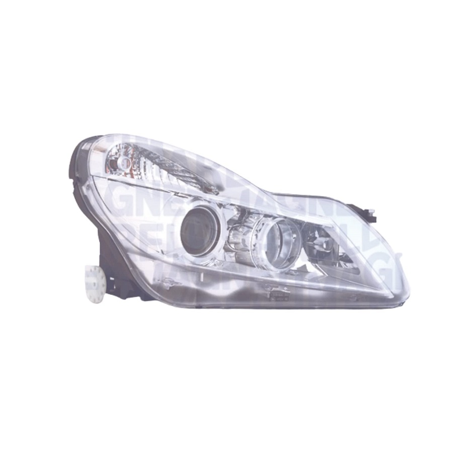 Far Mercedes Clasa Sl (R230), 04.2008-12.2011, montare fata, dreapta, D1S+H7+H7; electric; cu bec xenon; cu motor; xenon; cu lumina viraje, MAGNETI MARELLI