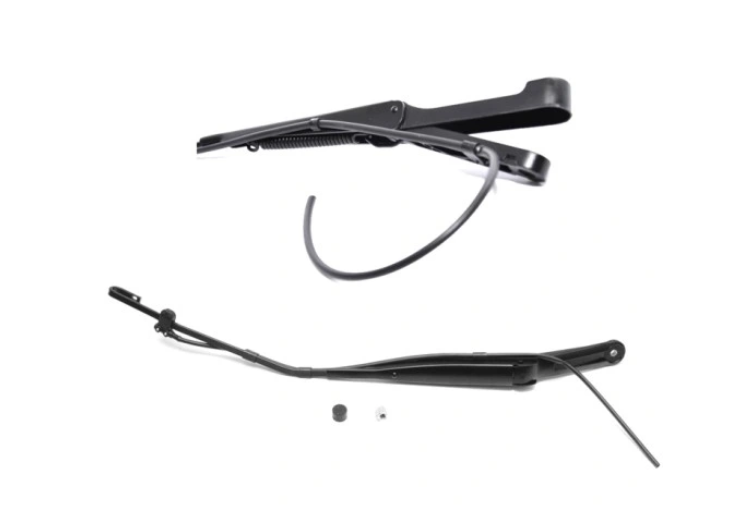 Brat stergator parbriz Volkswagen Lt Ii, 05.1996-12.2005; Mercedes Sprinter 208-414, 01.1995-2002; Sprinter/Classic 208-416, 01.2003-, montare stanga, spalator montat pe stergator; fixare: U, RapidAuto