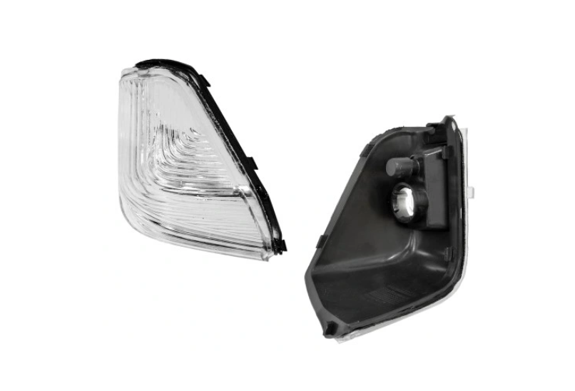 Lampa semnalizare oglinda Volkswagen Crafter (2e), 12.2005-04.2017; Mercedes Sprinter, 07.2006-06.2018; Sprinter, 02.2018-, model: cabina single, montare fata, dreapta, PCY16W; alb; RapidAuto