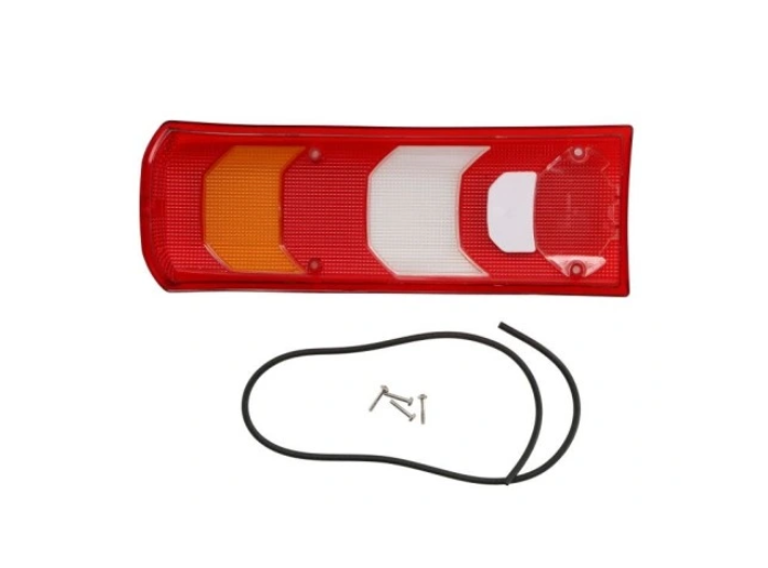 Sticla stop spate, dispersor Mercedes Actros, 2011-; Atego (1823-2628) 98-, 2013-, montare spate, stanga=dreapta, piulita din plastic; DEPO
