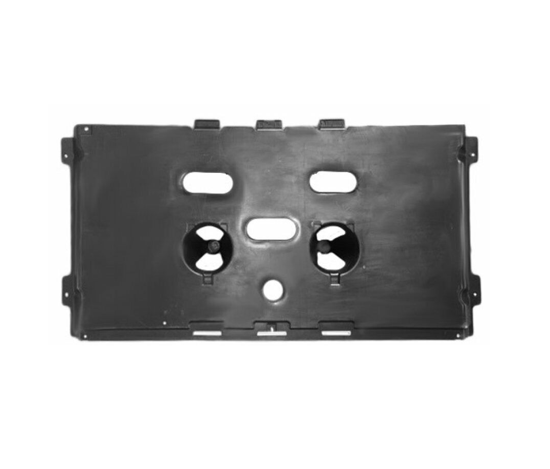 Scut motor Smart Fortwo (W453), 11.2014-2022; Renault Twingo, 09.2014-, montare fata, negru; plastic-polipropilena (PP); benzina, RapidAuto