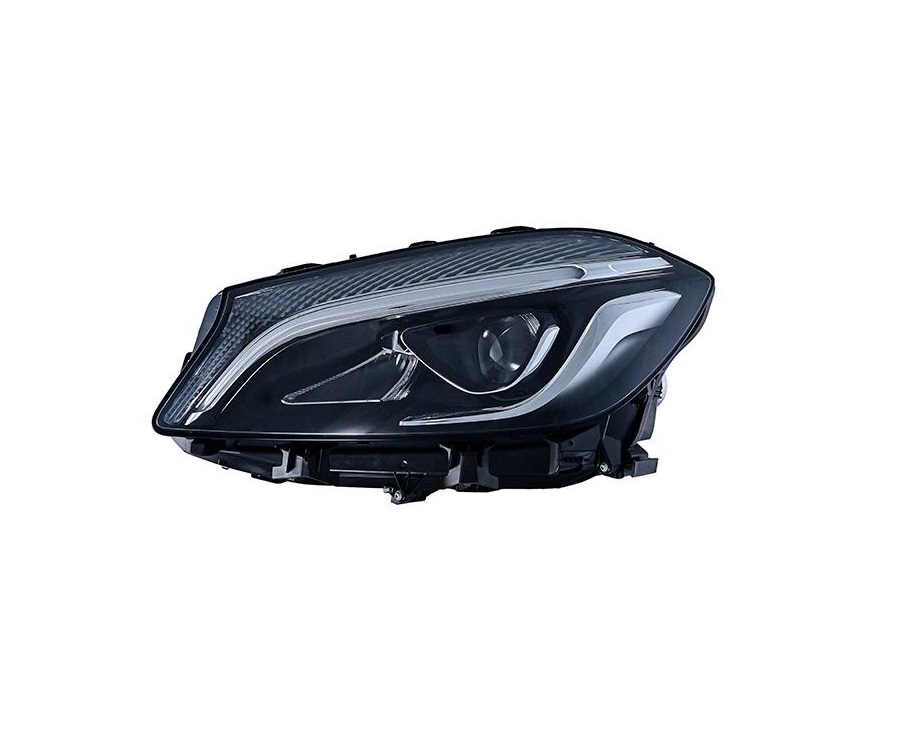 Far Mercedes Clasa A (W176), 06.2012-08.2018, montare fata, stanga, LED; electric; fara modul LED; LED; fara marcaj &quot;MERCEDES-BENZ&quot;; marcaj &quot;LED High Performance&quot;, ZKW
