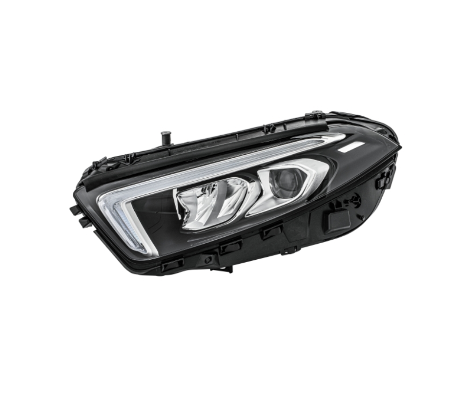 Far Mercedes Clasa A (W177), 06.2018-, montare fata, stanga, LED; electric; LED; fara marcaj &quot;MERCEDES-BENZ&quot;, HELLA