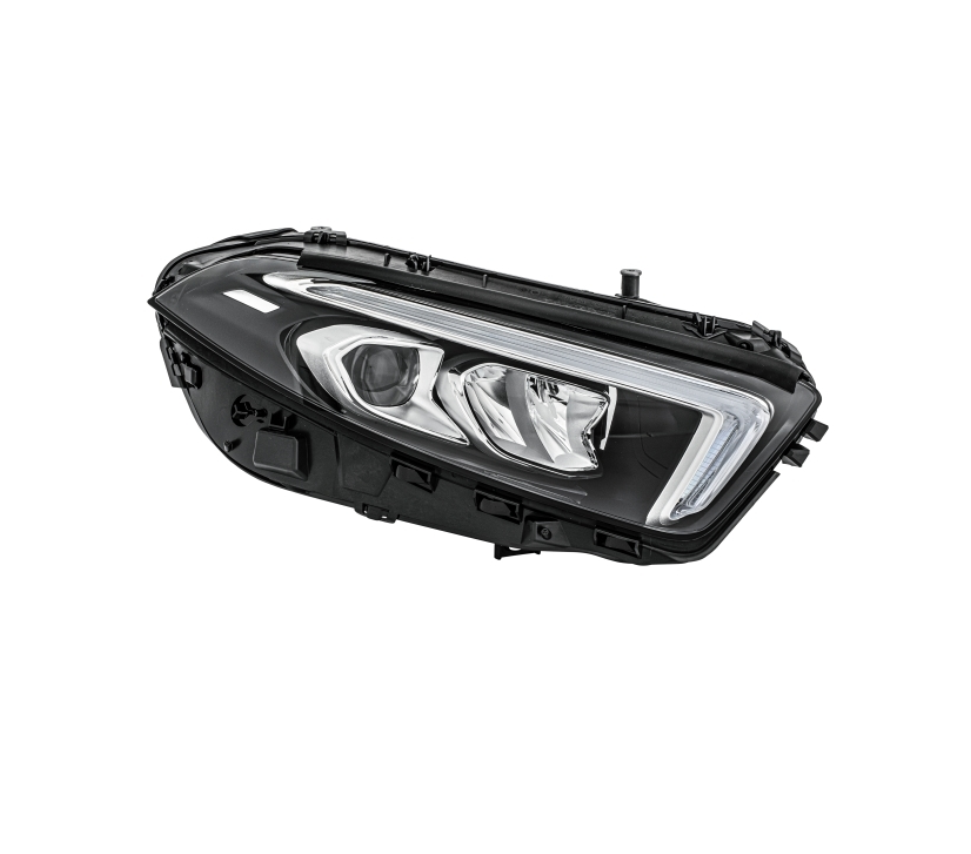 Far Mercedes Clasa A (W177), 06.2018-, montare fata, dreapta, LED; electric; LED; fara marcaj &quot;MERCEDES-BENZ&quot;, HELLA