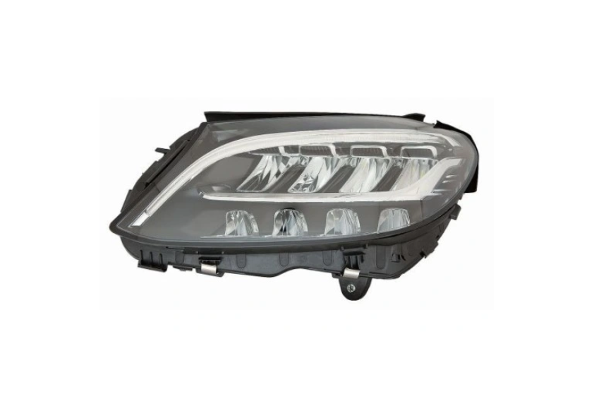 Far Mercedes Clasa C (W205), 06.2018-, montare fata, stanga, LED; electric; fara modul LED; fara modul LED; cu motor; LED; fara marcaj &quot;LED HIGH PERFORMANCE&quot;; fara marcaj &quot;MERCEDES-BENZ&quot;, DEPO