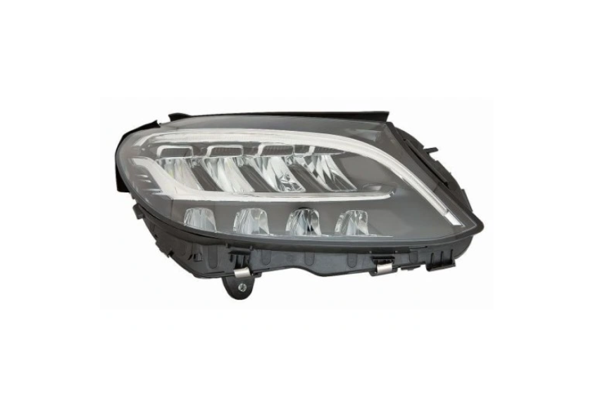 Far Mercedes Clasa C (W205), 06.2018-, montare fata, dreapta, LED; electric; fara modul LED; fara modul LED; cu motor; LED; fara marcaj &quot;LED HIGH PERFORMANCE&quot;; fara marcaj &quot;MERCEDES-BENZ&quot;, DEPO