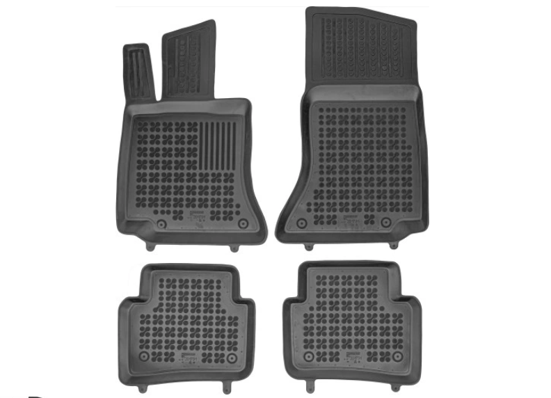 Covorase auto Mercedes Clasa C (W206), 06.2021-, model: Sedan, negru; elastomer, RapidAuto