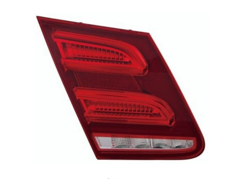 Stop spate, lampa Mercedes Clasa E (W212) Sedan/Combi, 02.2013-2016, model: Combi, montare spate, stanga, LED; carcasa neagra; intern; fara marcaj &quot;MERCEDES-BENZ&quot;, ULO