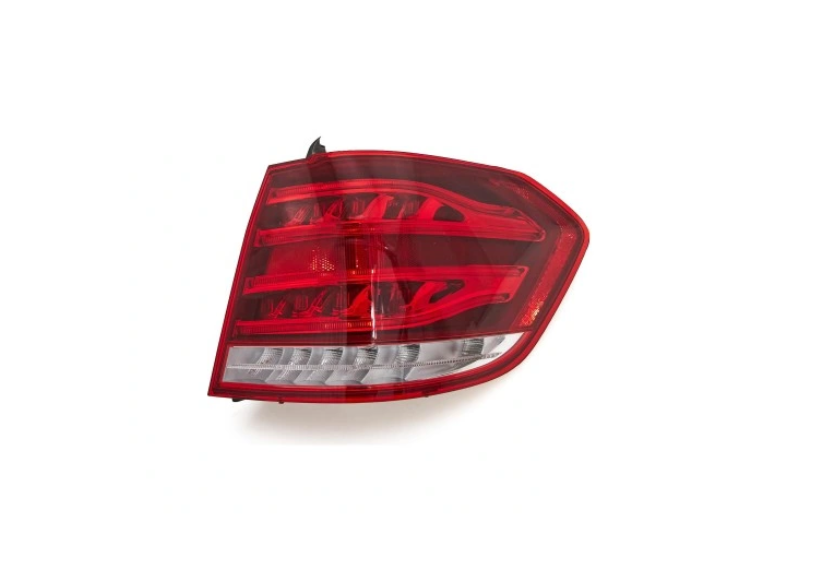 Stop spate, lampa Mercedes Clasa E (W212) Sedan/Combi, 02.2013-2016, model: Combi, montare spate, dreapta, LED; carcasa rosie; exterior; fara marcaj &quot;MERCEDES-BENZ&quot;, ULO