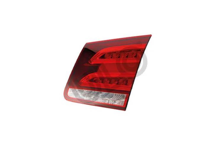Stop spate, lampa Mercedes Clasa E (W212) Sedan/Combi, 02.2013-2016, model: Combi, montare spate, dreapta, LED; carcasa rosie; intern; fara marcaj &quot;MERCEDES-BENZ&quot;, ULO