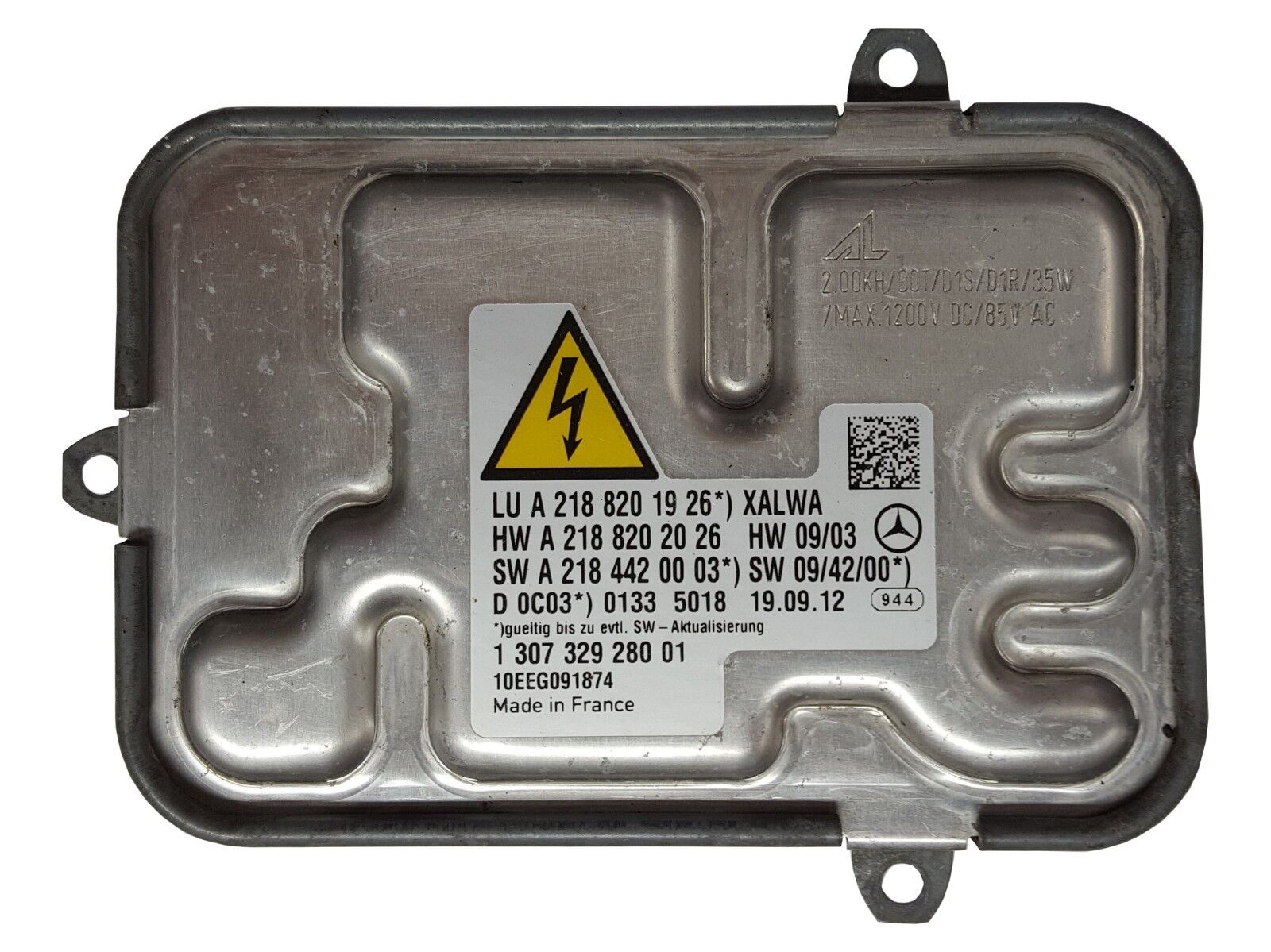 Balast far xenon, droser Mercedes Clasa Cls (C218), 01.2011-04.2018, montare fata, stanga=dreapta, pentru lumini cu xenon; MAGNETI MARELLI