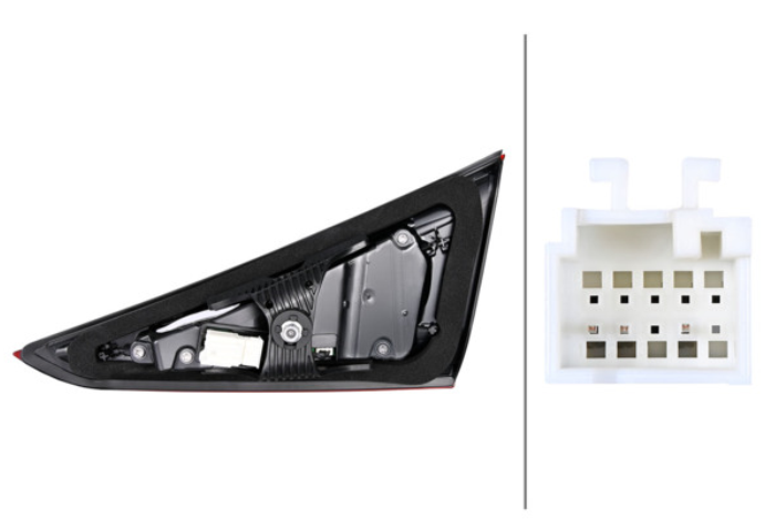 Stop spate, lampa Mercedes Clasa Cls (C257), 03.2018-, montare spate, stanga, LED; intern, HELLA