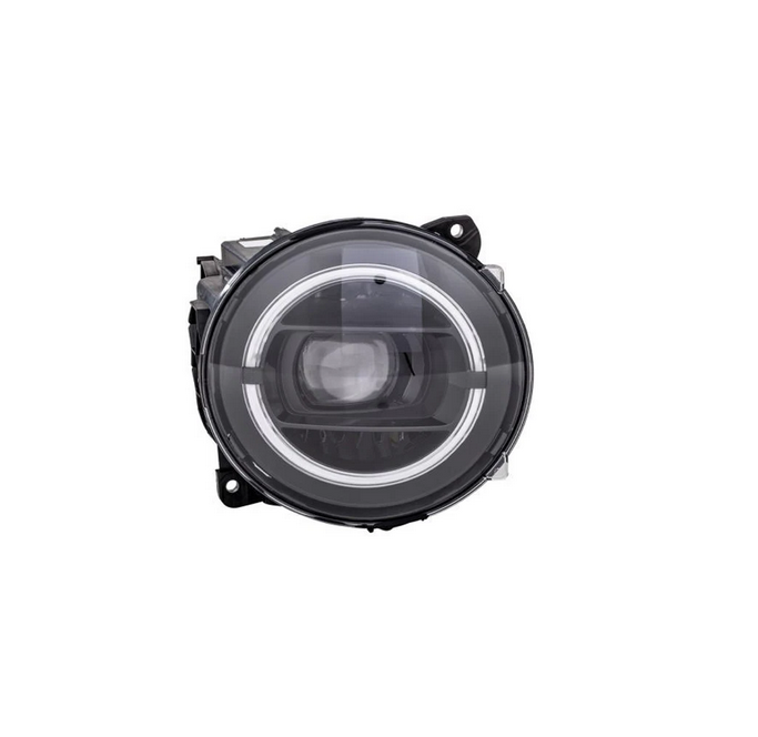 Far Mercedes Clasa G (W463), 06.2018-, montare fata, dreapta, cu functie mascare faruri faza lunga; Tip=MATRIX; LED; electric; negru; fara modul LED; LED, HELLA
