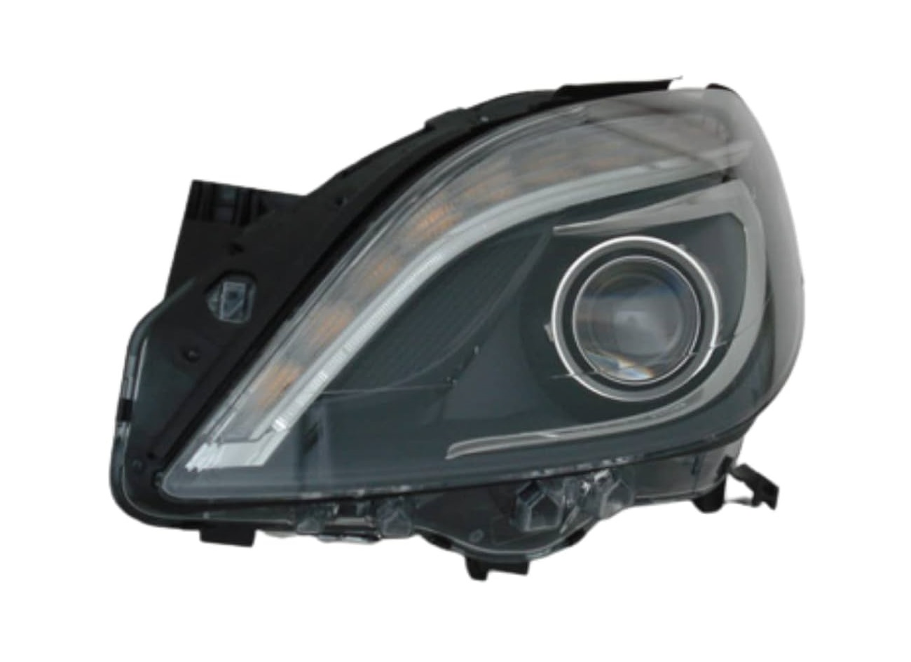 Far Mercedes Clasa B (W246), 09.2011-10.2014, montare fata, stanga, bi-xenon; D1S+H7; electric; fara motor; cu bec; xenon; cu lumina viraje, MAGNETI MARELLI
