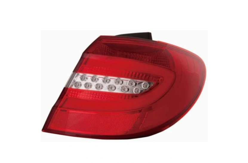 Stop spate, lampa Mercedes Clasa B (W246), 09.2011-10.2014, montare spate, dreapta, LED; fara soclu bec; exterior; fara marcaj &quot;MERCEDES-BENZ&quot;, DEPO