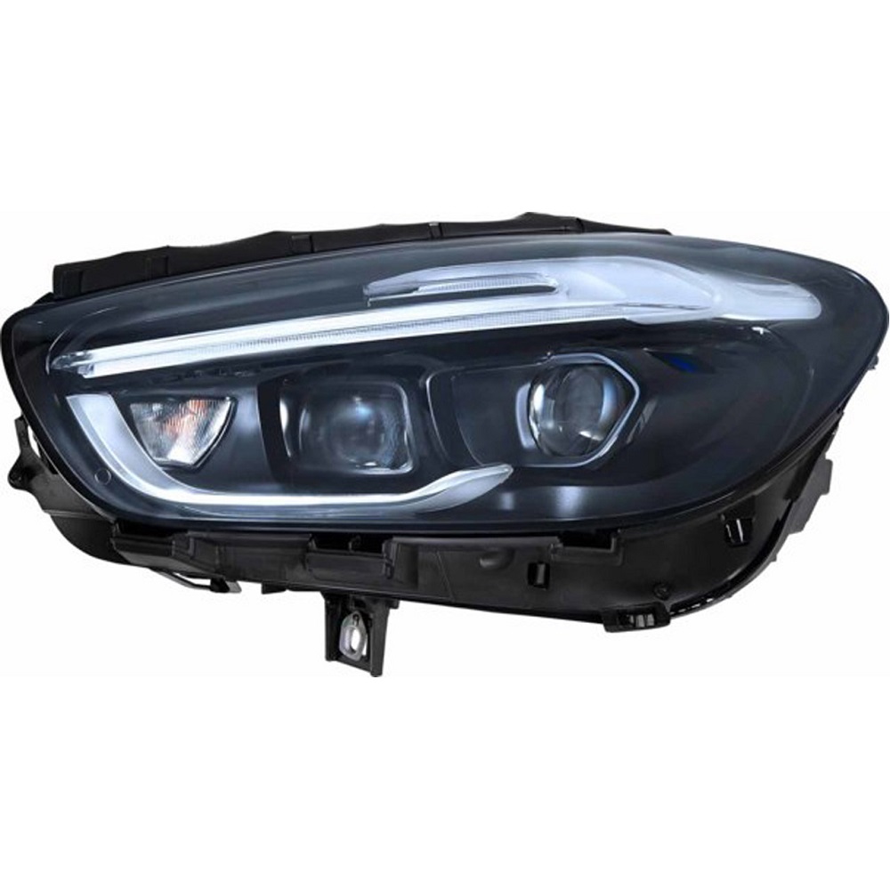 Far Mercedes Clasa B (W247), 12.2018-, montare fata, stanga, Tip=MATRIX; LED; fara modul LED; LED; fara marcaj &quot;MERCEDES-BENZ&quot;, HELLA
