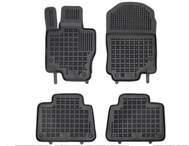 Covorase auto Mercedes Clasa Gle (V/C167), 01.2019-, negru; elastomer, RapidAuto