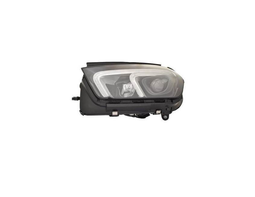 Far Mercedes Clasa Gle (V/C167), 01.2019-04.2023, montare fata, stanga, LED; electric; fara modul LED; cu motor; LED; cu lumina pentru viraje statica; fara marcaj &quot;LED HIGH PERFORMANCE&quot;, DEPO