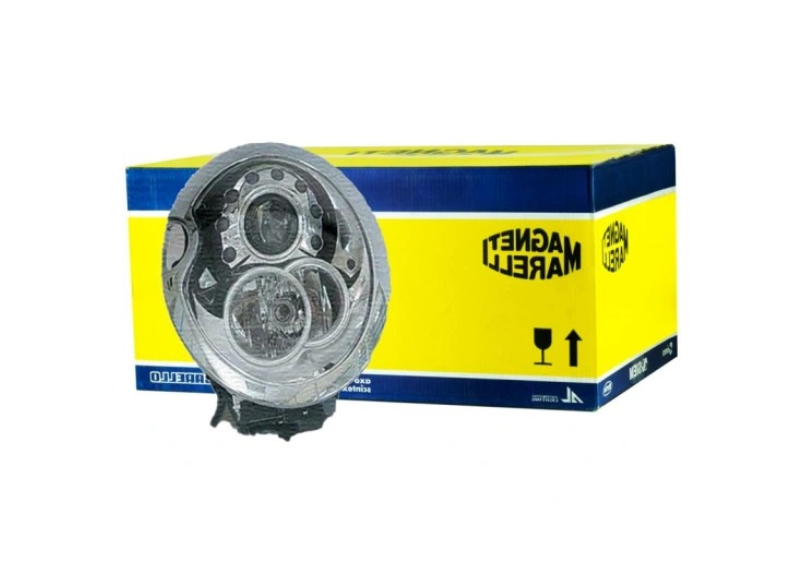 Far Mini One/Cooper/Cabrio (R50/R52/R53), 07.2004-07.2007, montare fata, dreapta, D2S+H7; electric; cu motor; cu bec; xenon, MAGNETI MARELLI