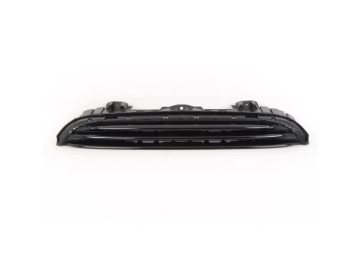 Grila bara protectie, spoiler Mini Hatch/Clubman (F54/F55/F56/F57), 02.2014-, montare fata, laminat cu negru; negru, RapidAuto