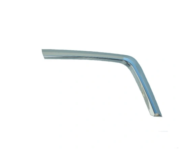Ornament bara protectie, spoiler Mitsubishi Asx (Ga), 2016-2019, montare fata, stanga, cromat; inferior, RapidAuto